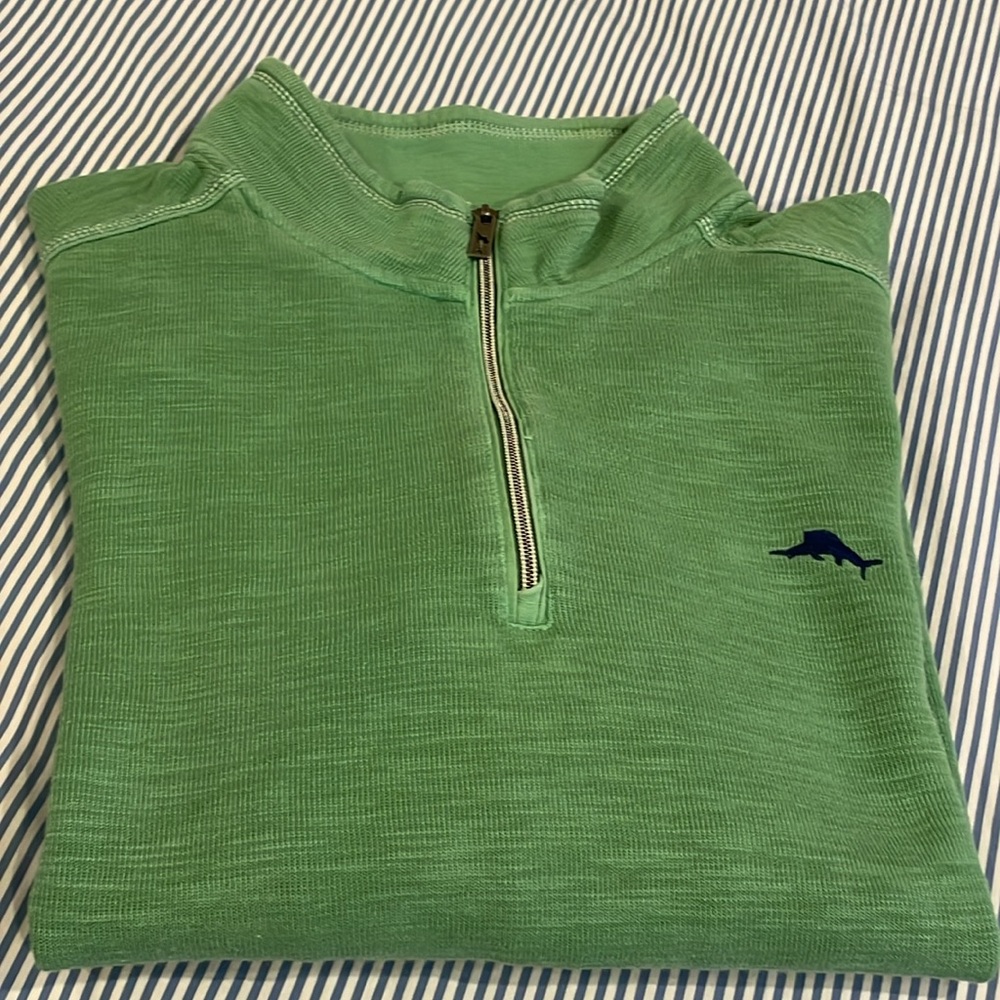Tommy Bahama half-zip sweatshirt